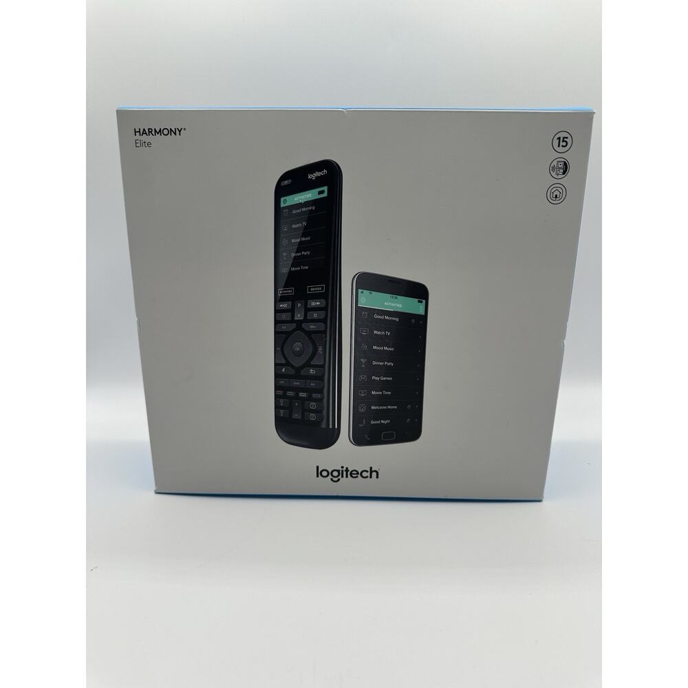 Logitech Harmony Elite Remote w/ Hub Complete In Box Smart Control 915-000256